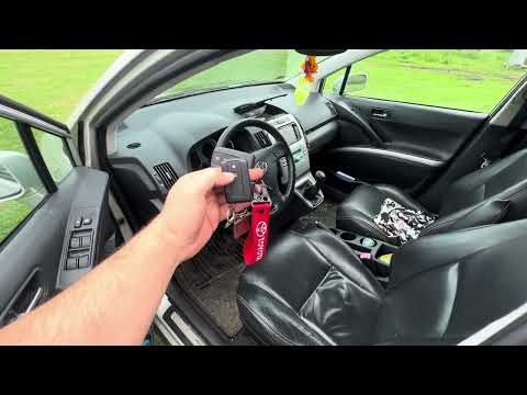 ✅️  Programming a remote control or key fob for a Toyota Corolla Verso Easy Steps
