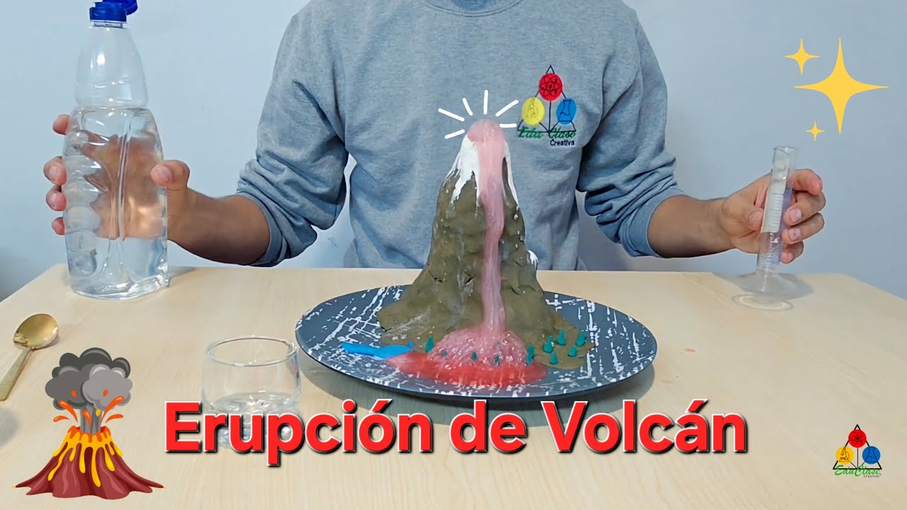Erupción de Volcán (Experimento)