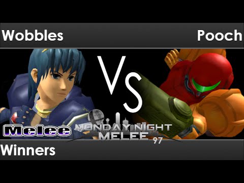 MNM 97 - Wobbles (Marth) vs Pooch (Samus) Winners - Melee