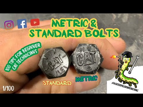 Part of a video titled 1/100 Tips for beginner CAT technicians How to tell ... - YouTube