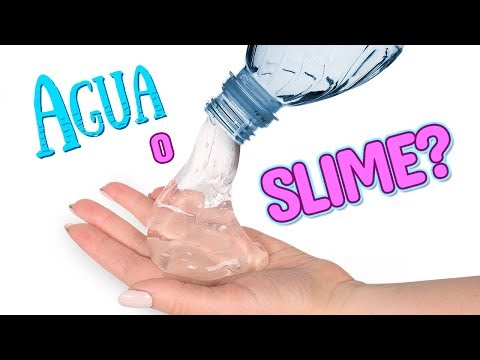 Experimentos Slaimásticos con un Slime Transparente sin goma ni Borax