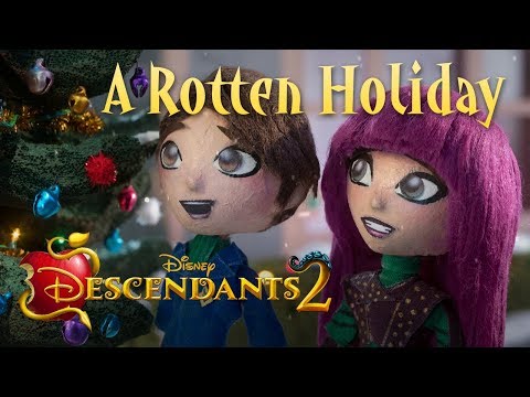 A Rotten Holiday🎄| Stop Motion | Descendants 2