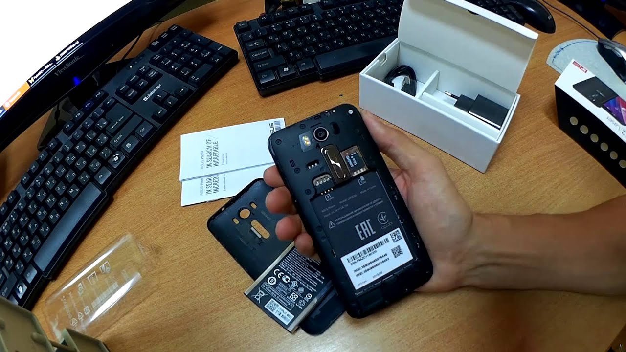 Смартфон Asus (ZE500KL) Zenfone 2 Lazer 16Gb Red