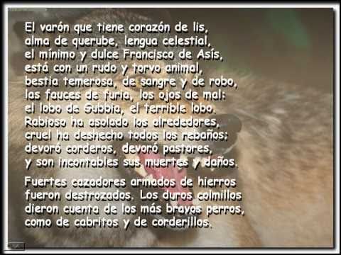 LOS MOTIVOS DEL LOBO - RUBEN DARIO -