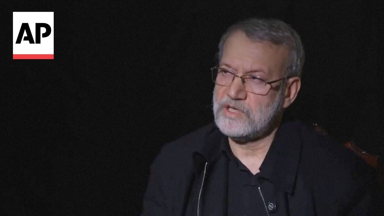 Video | Top Iranian security official says there are 'no divisions' in Iran's leadership