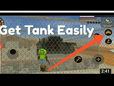 How to give tank in new trick in Vegas crime simulator