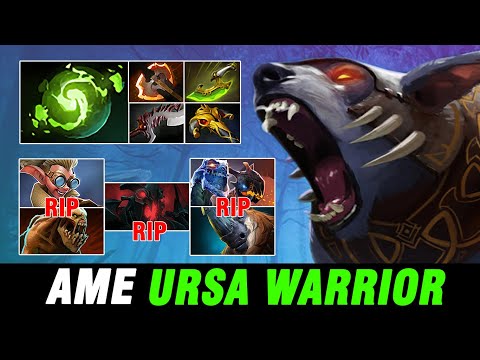 19-0 URSA WARRIOR Gameplay by Ame Dota 2