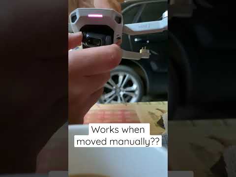DJI MINI 2 - 40002 GIMBAL STUCK (Starts working when camera is manually held in one direction)