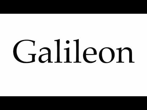 How to Pronounce Galileon