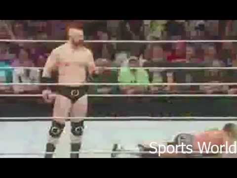 Sheamus Returns 2015 and attacks Daniel Bryan & Dolph Ziggler on Monday Night Raw 3/30/15