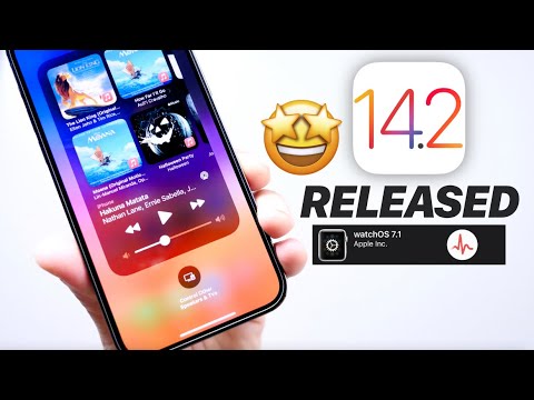 iOS 14.2 /iPadOS 14.2 /iOS 12.4.9 & WatchOS 7.1 Released!