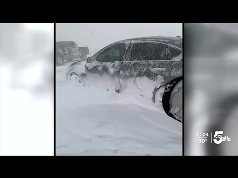 Snowstorm arrives on 2-year anniversary of the "Bomb Cyclone"