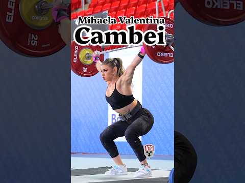 Mihaela Valentina Cambei 🇷🇴 with 3 sneaky &amp; powerful 78kg snatches! #weightlifting
