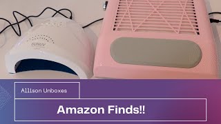 Amazon Finds | Haul | Walmart | Nail Supplies | Must-Haves | Gel Polishes