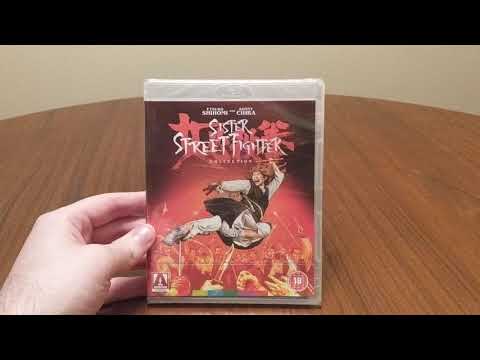 Sister Street Fighter Collection - Arrow Video Blu-Ray Unboxing