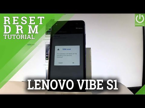 LENOVO Vibe S1 RESET DRM / RESTORE DRM Licences
