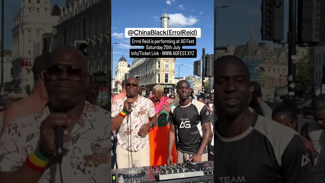 errolreid is performing at AG Fest 2026 - London
