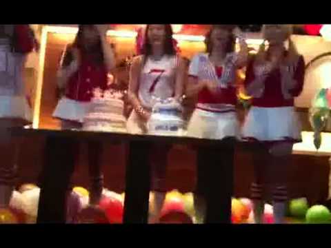 [FANCAM] 110514 Girl's Day Sojin, Jihae & Minah -- Surprise Birthday Party
