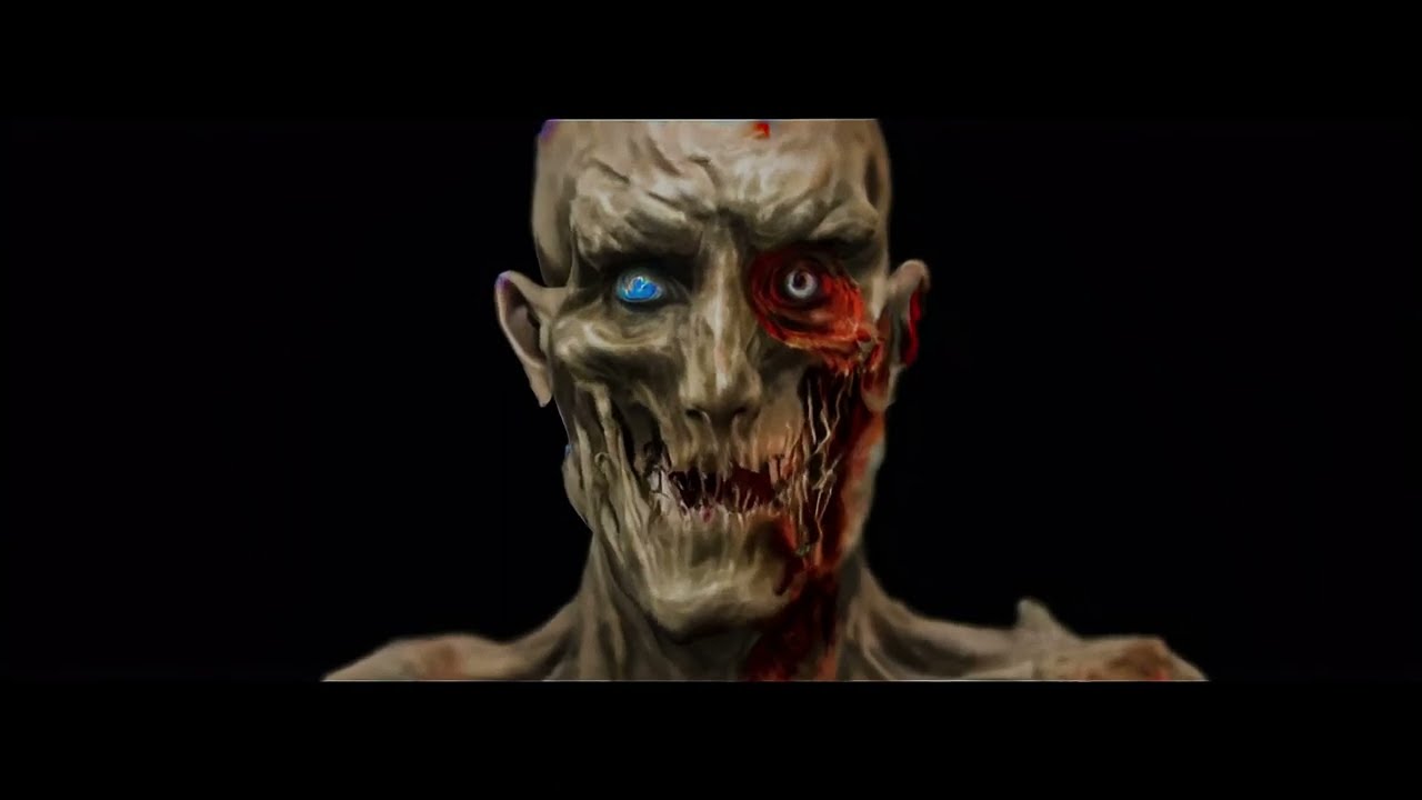 Zombie Singing Beanstalk  (Stable Diffusion + Ebysnth)