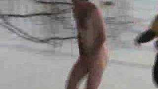 Ice cricket in Tallinn, Estonia!