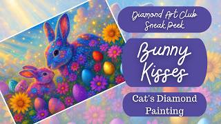 Diamond Art Club Sneak Peek | Bunny Kisses