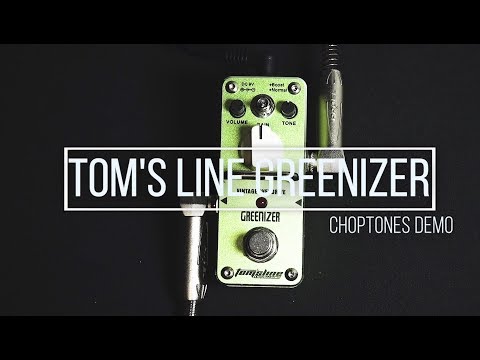 Демонстрация звучания педали Tomsline AGR-3 Greenizer Vintage Overdrive