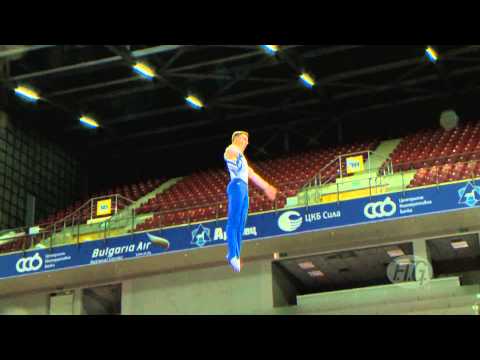 Steven GLUCKSTEIN (USA) -- 2013 Trampoline Worlds, Qualifications