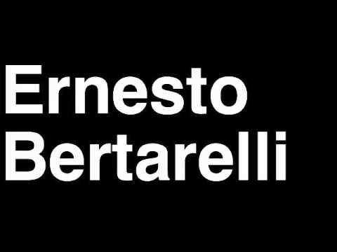How to Pronounce Ernesto Bertarelli Switzerland Forbes List of Billionaires Net Worth Richest Man
