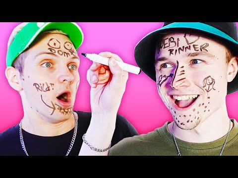 Der Verlierer wird angemalt!