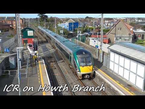 *RARE* - ICR 22K Class DMU on driver training Howth Branch, March / May 2023