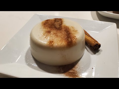 Homemade Coconut Tembleque for Dessert