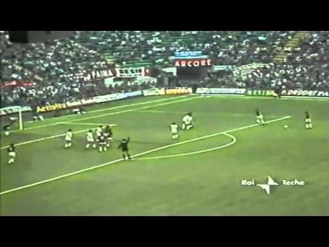 Serie A 1986-1987, day 28 Milan - Roma 4-1 (Boniek, 3 Virdis, Donadoni)