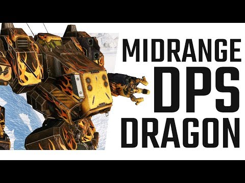 Midrange DPS Dragon Build - Mechwarrior Online The Daily Dose #717