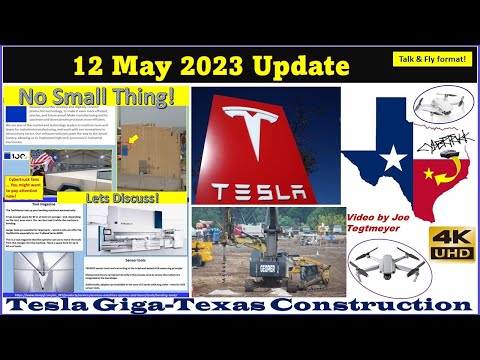 Discuss Trumpf Bend Machines, AIDA Progress & Megapack Work! 12 May 2023 Giga Texas Update (07:35AM)