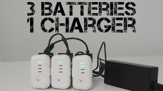 Smatree Three Battery Quadcopter Charger & Car Charger