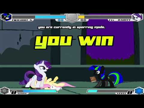 Fighting is Magic Project A 1.5 (2016) #4/8 - Twilight Sparkle black ("AB skin)