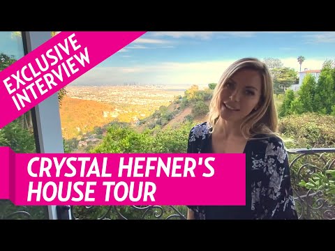 Crystal Hefner’s West Hollywood Home Features Touching Tributes to the Late Hugh Hefner