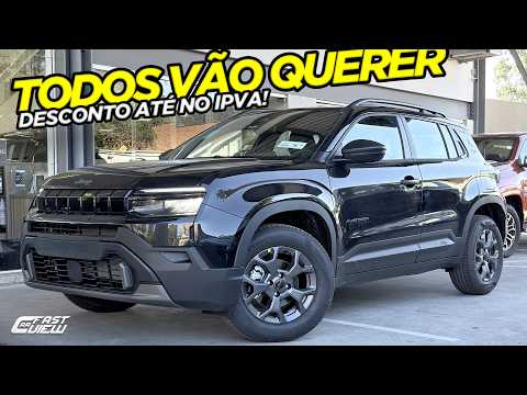 AGORA A JEEP ACERTOU? NOVO AVENGER HÍBRIDO BARATO COM PACK +EQUIPADO QUE TERA, PULSE E SONIC!
