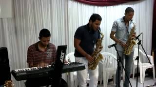 Bruno e Lucas no Sax