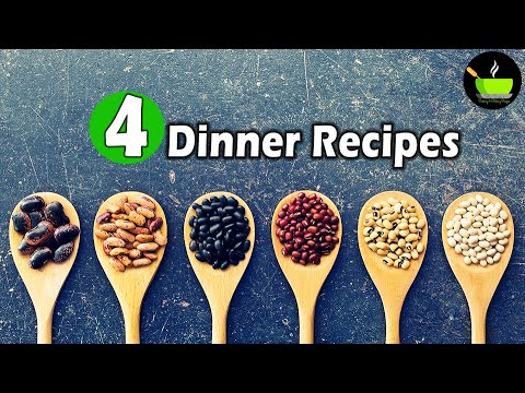 4 Dinner Recipes  | Easy Dinner Recipes | Indian Dinner Plan | Dinner Ideas | Restaurant Style