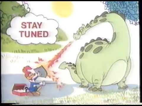 Woody Woodpecker Show on WDRB FOX 41 "Stay Tuned / Dragon" Bump - 1989/1990