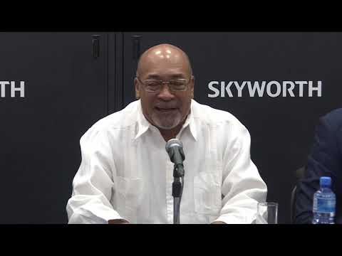 president Desire Bouterse licht samenleving over olievondst De Straat 07 jan 2020