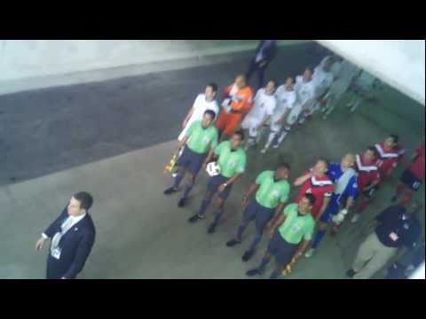 USA vs Canada entrance Gold Cup (June 7, 2011 Ford Field)