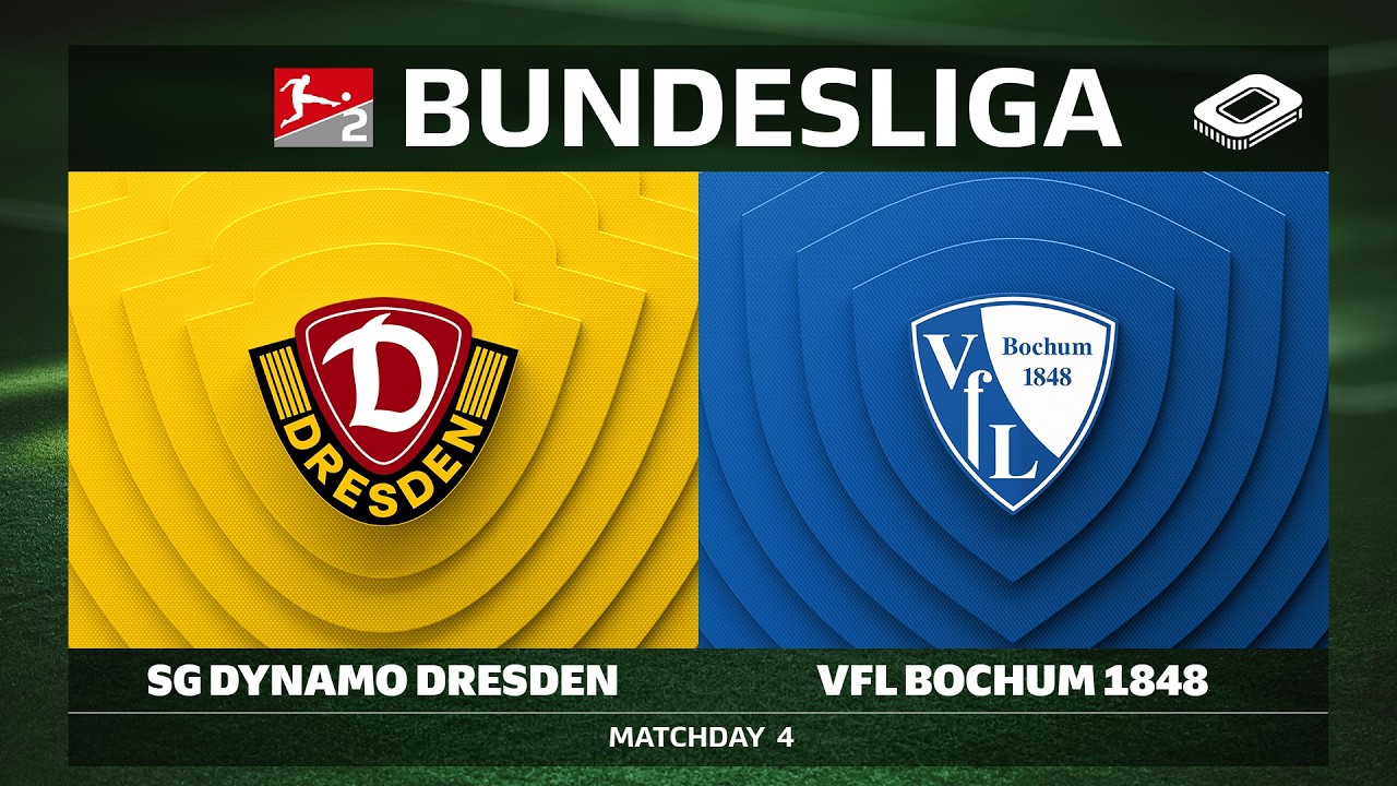 SG Dynamo Dresden vs. VfL Bochum 1848 | Matchday 4 - Bundesliga 2 2026/27