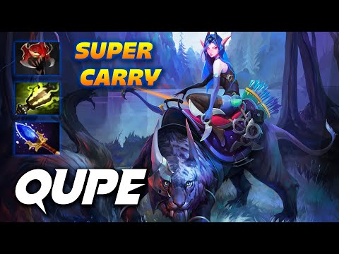 QUPE MIRANA SUPER CARRY - Dota 2 Pro Gameplay [Watch & Learn]
