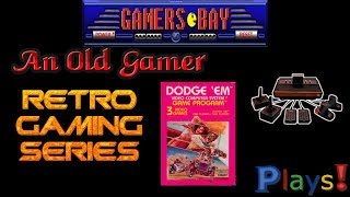 Dodge 'Em Atari 2600 - An Old Gamer Plays!