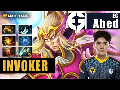 Invoker Mid | EG.Abed | OPERATION #FREEABED ABED TOO IMBA FAST FINGER | 7.31c Gameplay Highlights