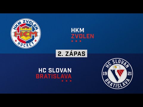 2.zápas semifinále HKM Zvolen - HC Slovan Bratislava HIGHLIGHTS