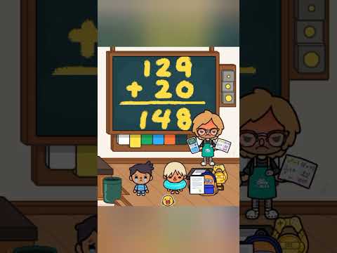 129+20= ??? School Story Toca Life World | Toca Boca
