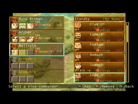 Suikoden 5 walkthrough with commentary 62 Queens Campaign War Battle 7